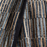 Denim Rag Gridwork Handwoven Cotton Rug