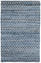 Denim Stone Handwoven Cotton Rug
