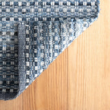 Denim Stone Handwoven Cotton Rug