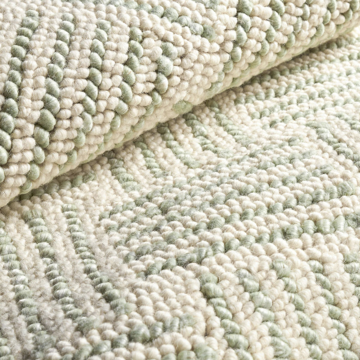 Layers Hand Hooked Wool Rug