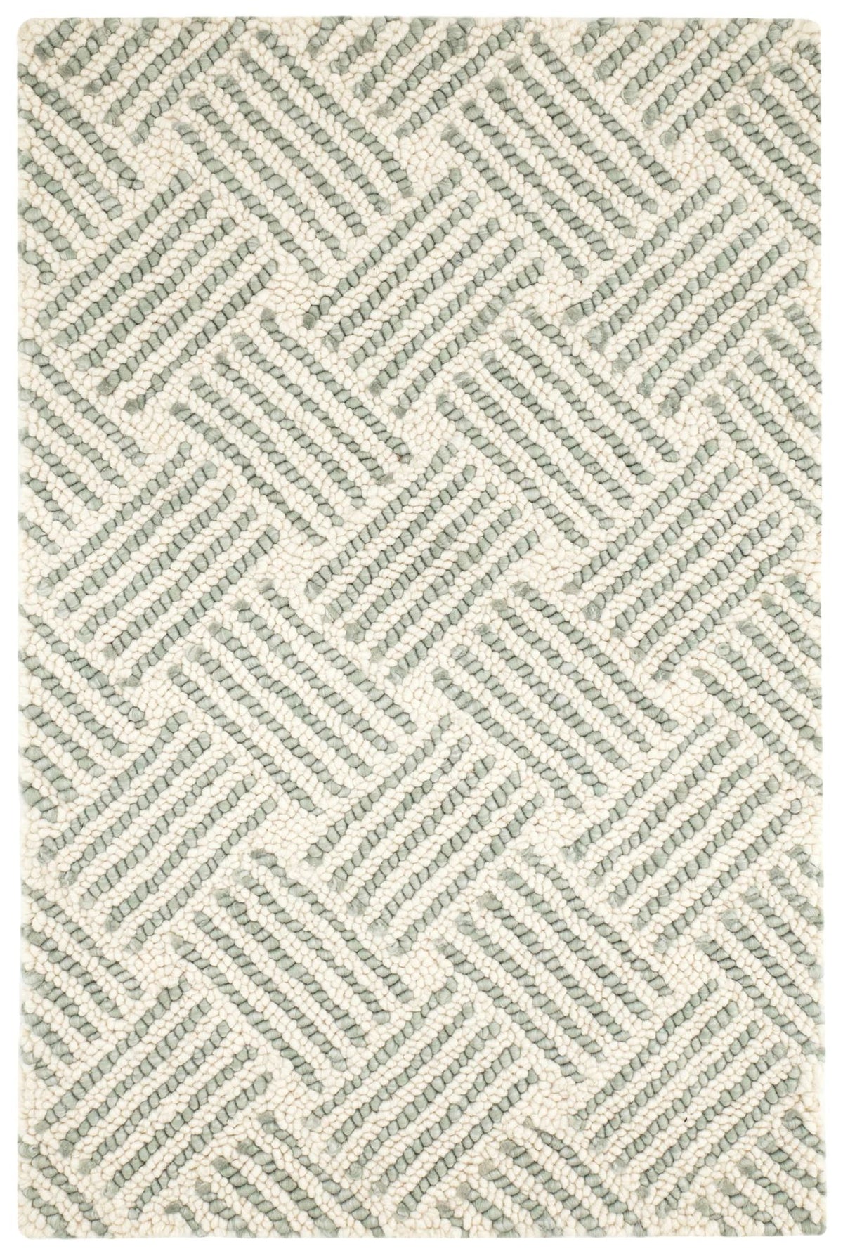 Layers Hand Hooked Wool Rug