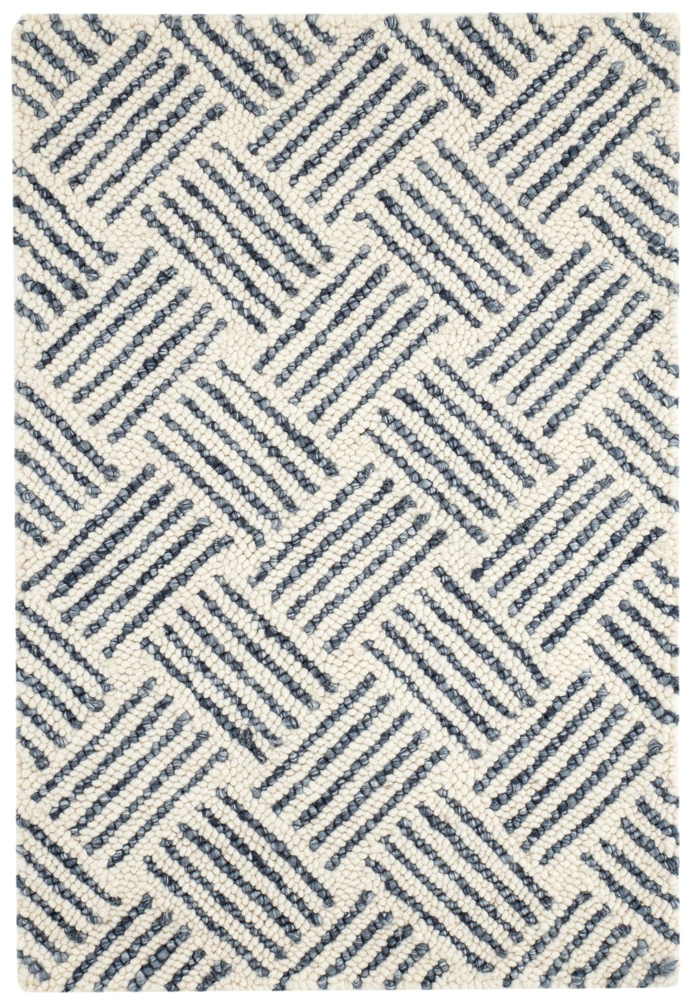 Layers Hand Hooked Wool Rug