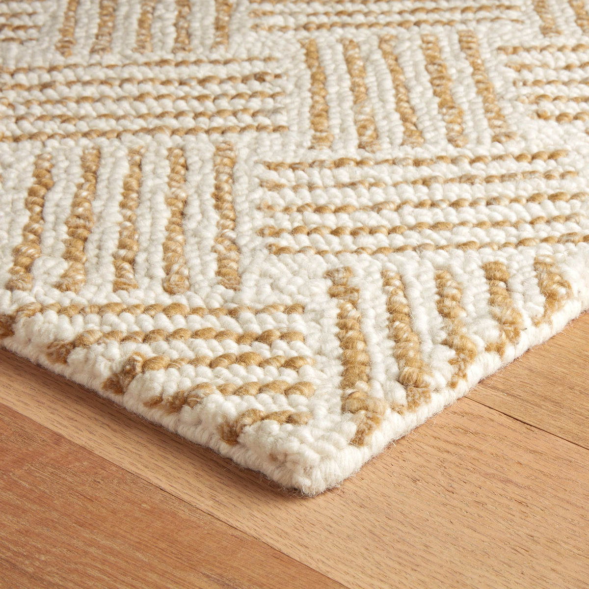 Layers Hand Hooked Wool Rug