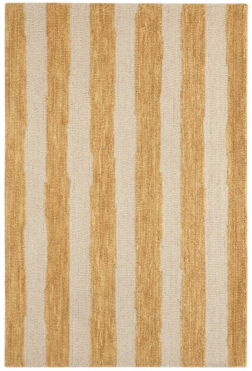 Silas Stripe Hand Micro Hooked Wool Rug
