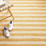 Silas Stripe Hand Micro Hooked Wool Rug