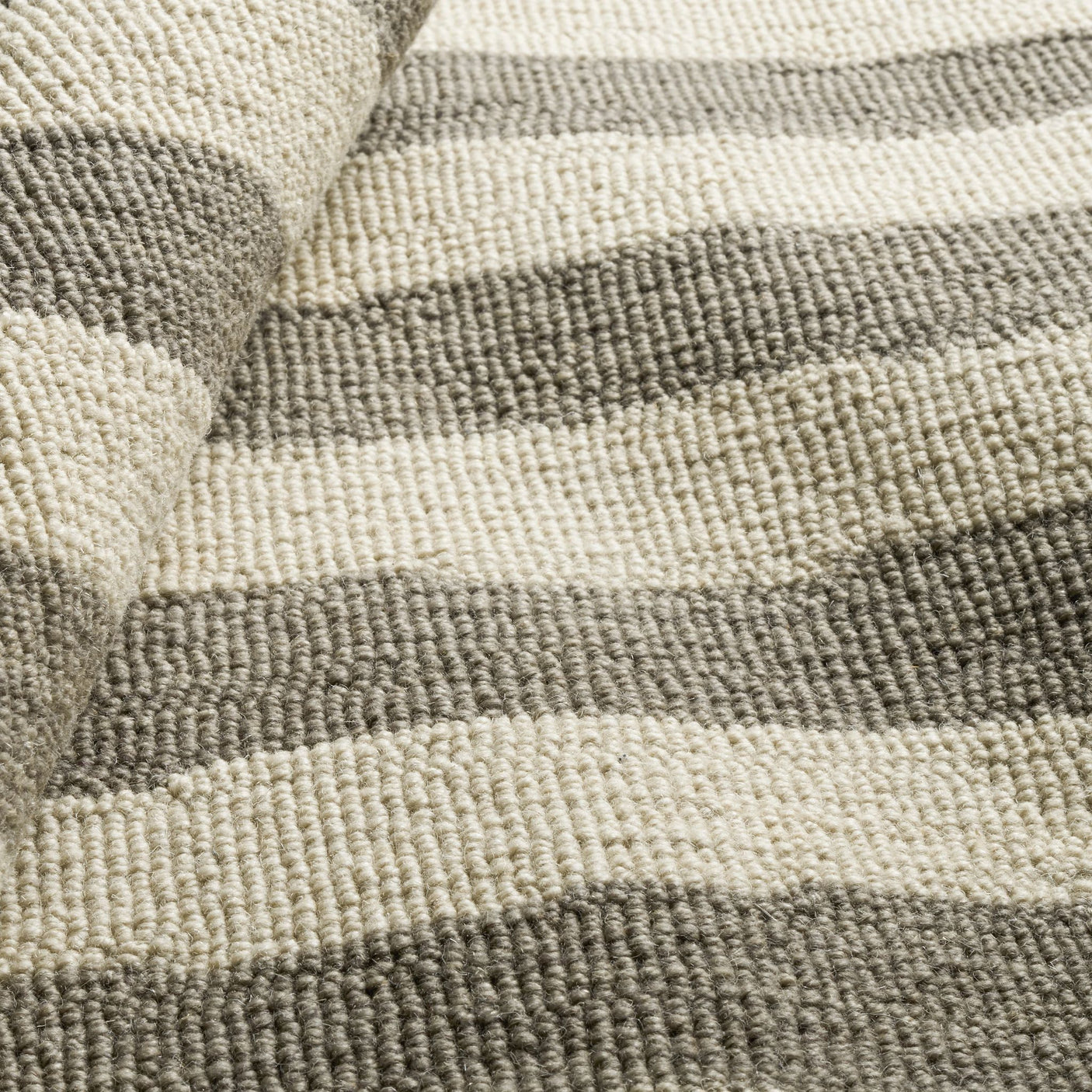 Silas Stripe Hand Micro Hooked Wool Rug