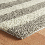 Silas Stripe Hand Micro Hooked Wool Rug