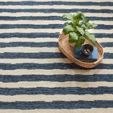 Silas Stripe Hand Micro Hooked Wool Rug