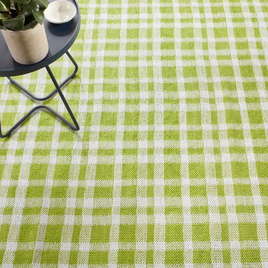 Tattersall Handwoven Indoor/Outdoor Rug