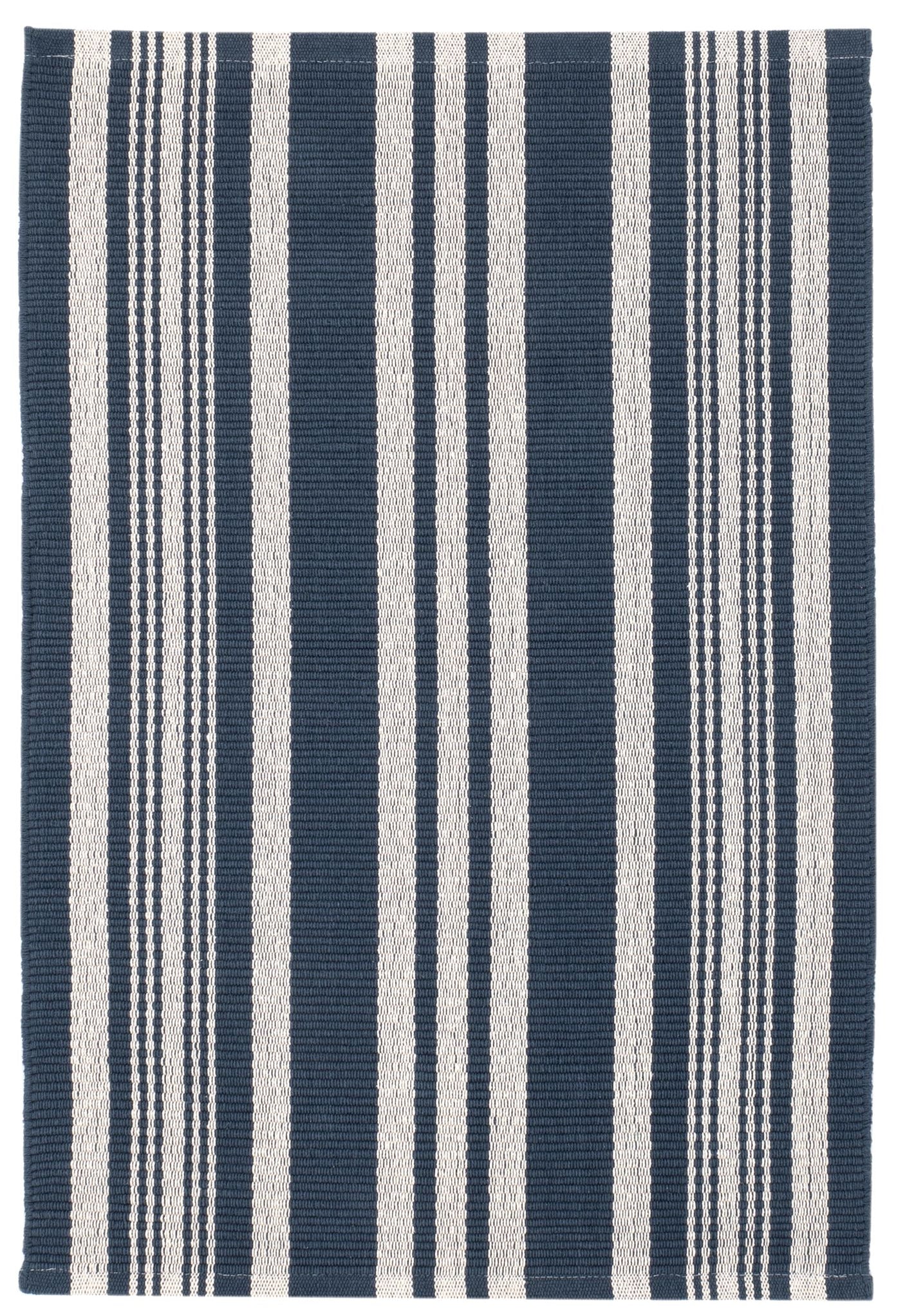 Irving Stripe Handwoven Cotton Rug