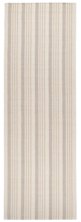 Putney Stripe Handwoven Cotton Rug