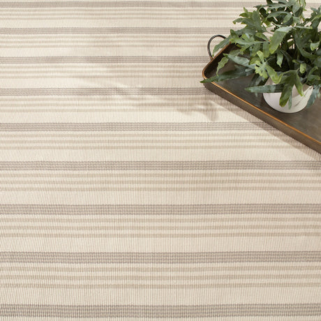 Putney Stripe Handwoven Cotton Rug