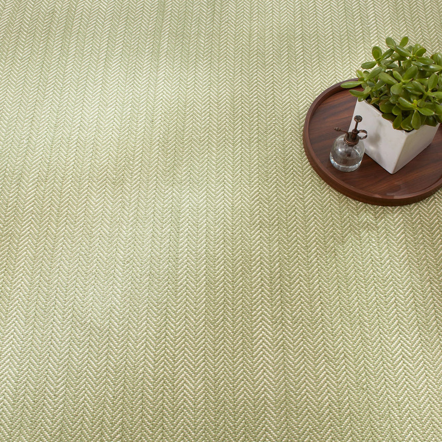 Herringbone Handwoven Cotton Rug
