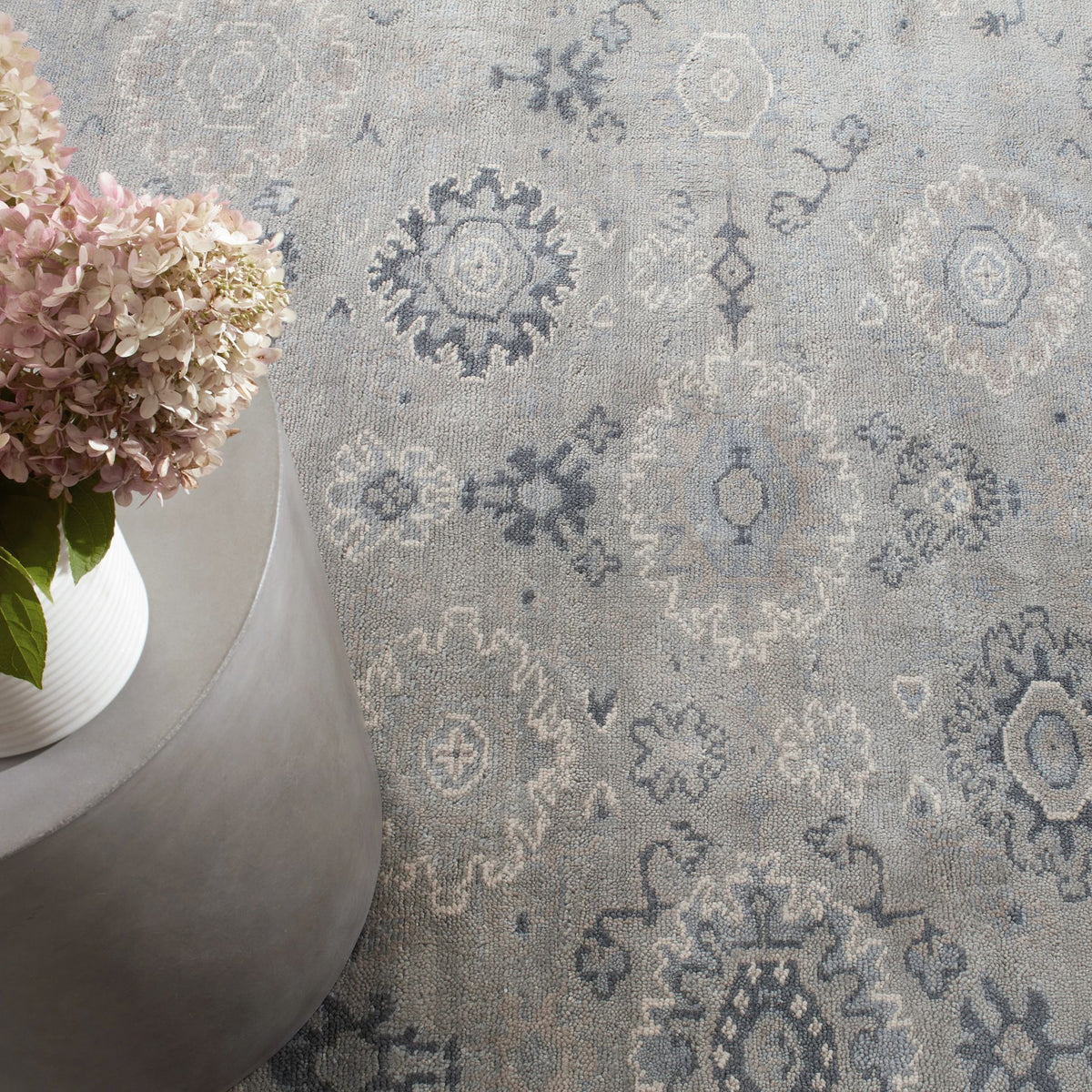 Lila Hand Knotted Wool Rug