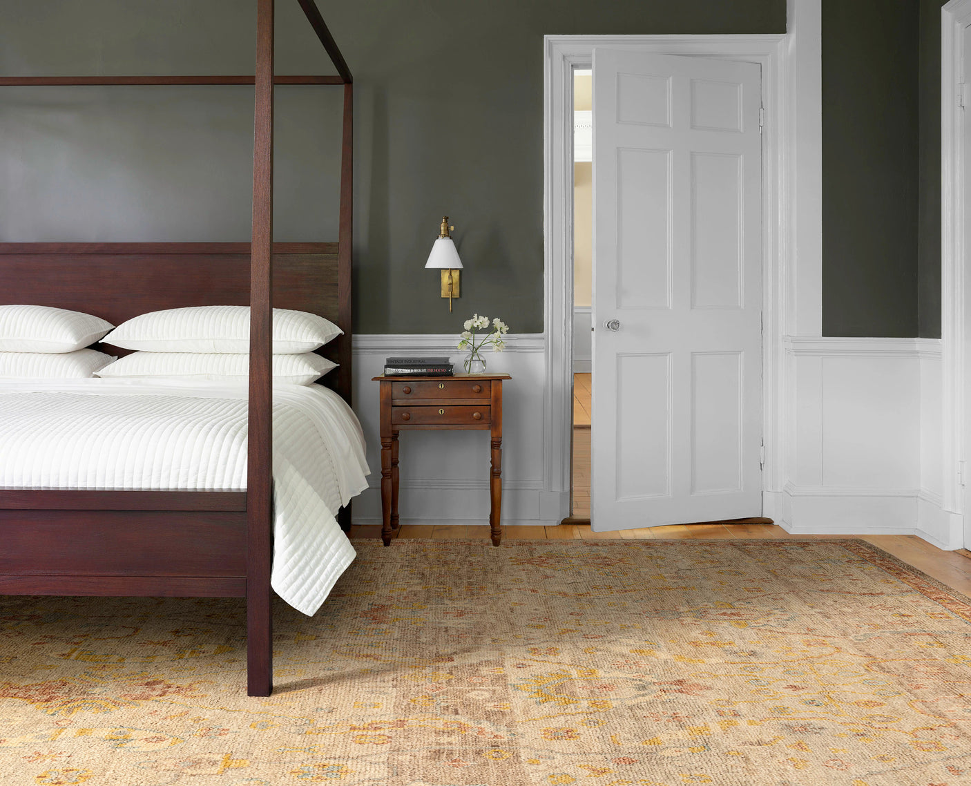 Nora Hand Knotted Wool Rug