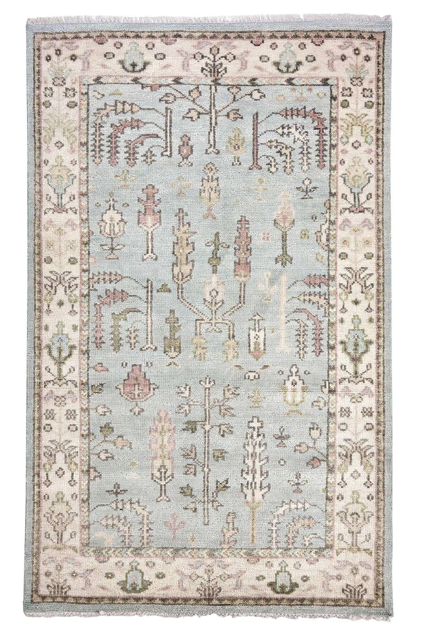 Athens Hand Knotted Wool Rug