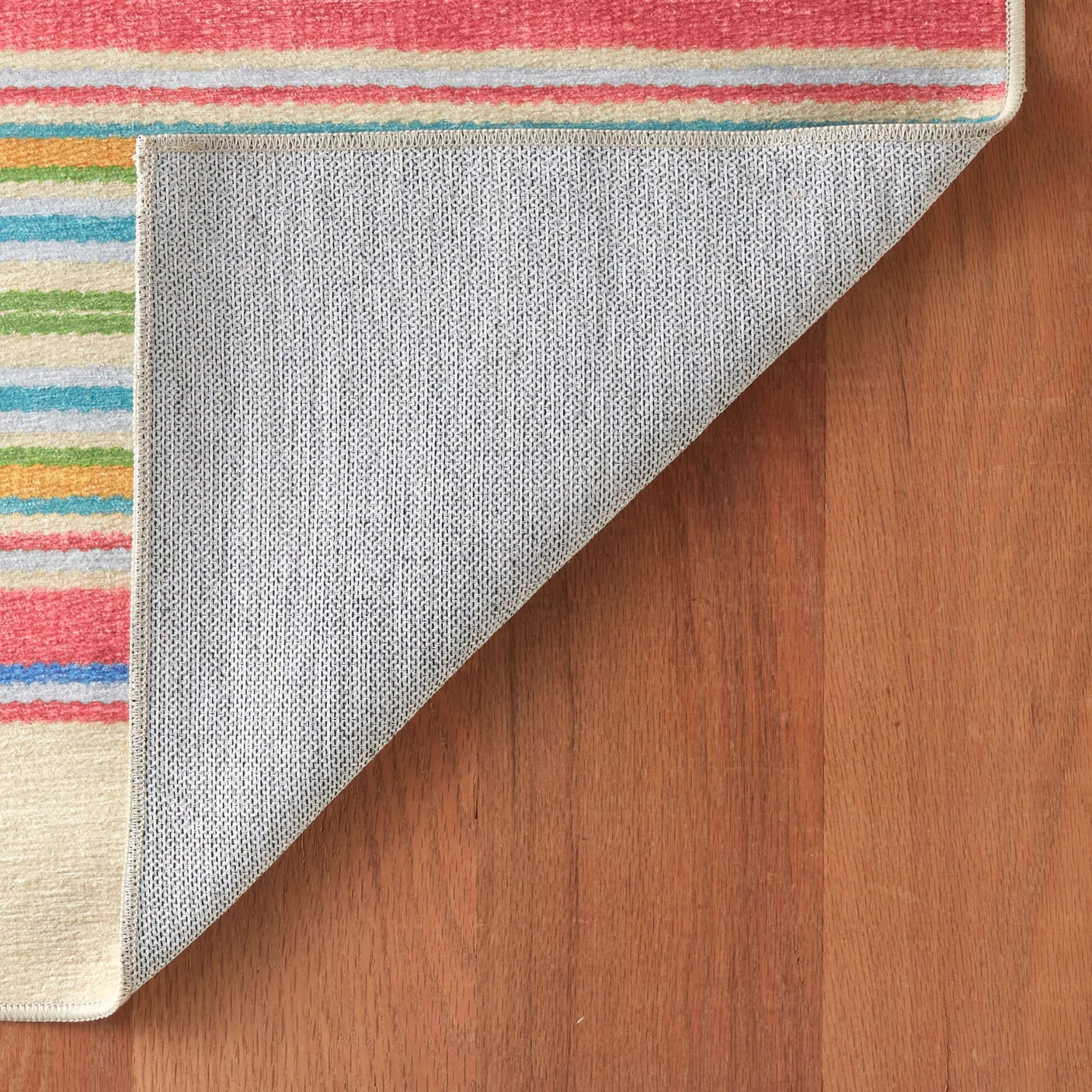 Cady Stripe Machine Washable Rug