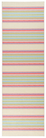 Cady Stripe Machine Washable Rug
