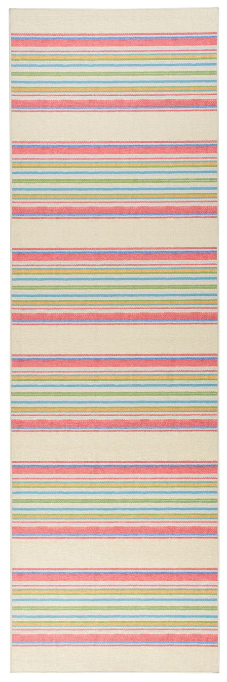 Cady Stripe Machine Washable Rug