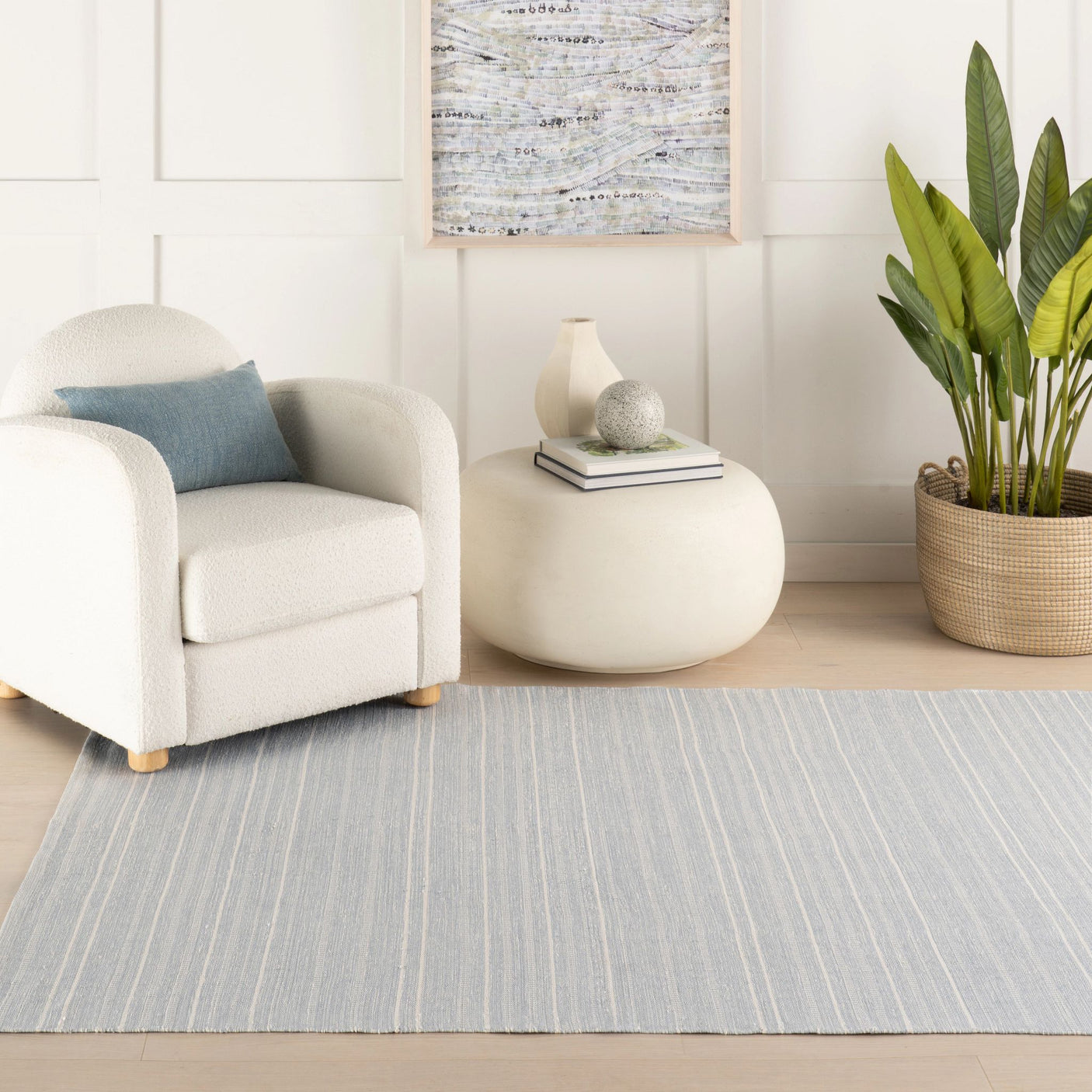 Skipper Stripe Handwoven Indoor/Outdoor Rug