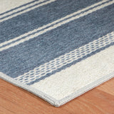 Bowman Stripe Machine Washable Rug