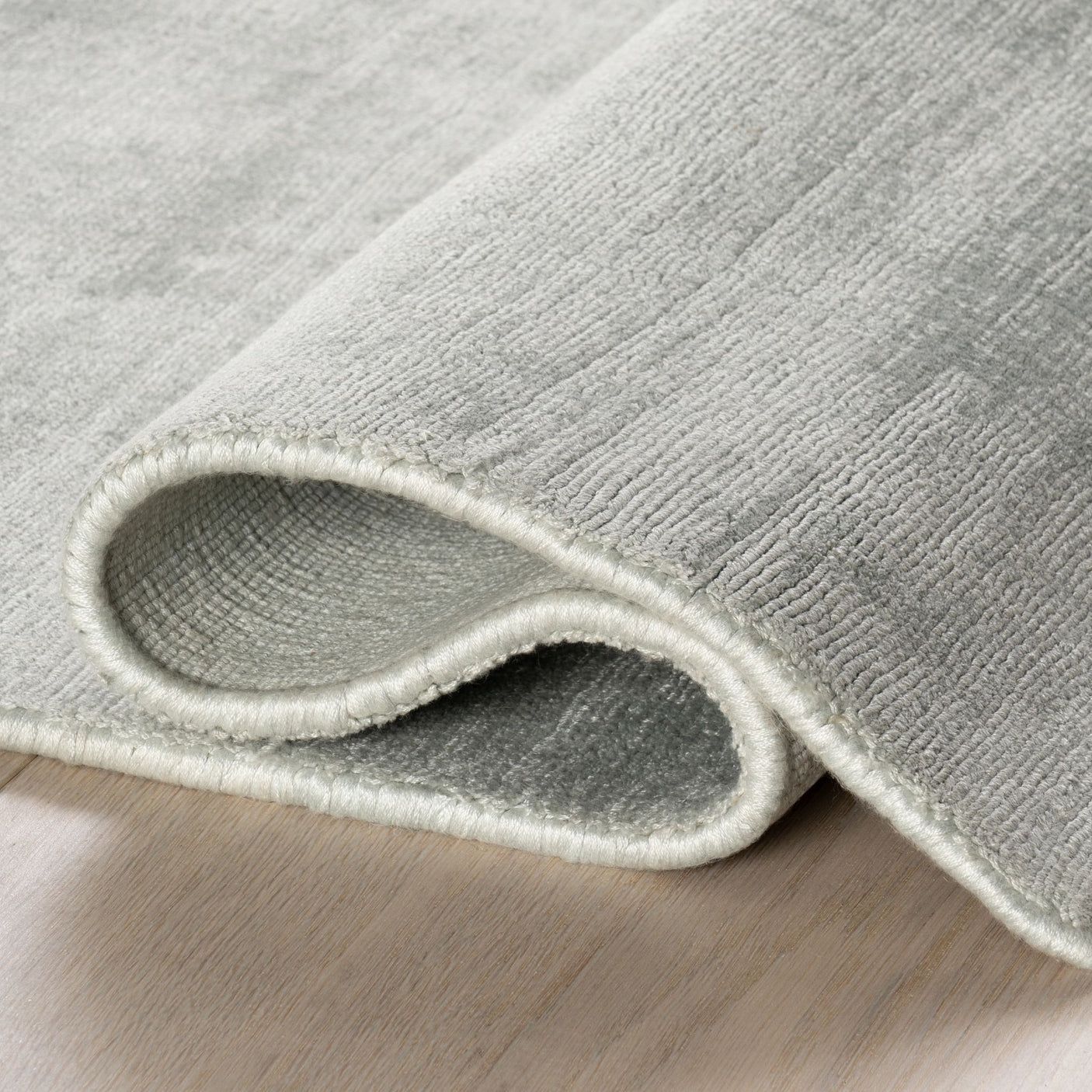 Alva Hand Loom Knotted Viscose Rug