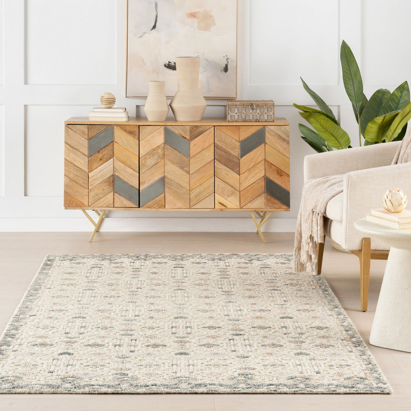 Emory Hand Knotted Wool Rug