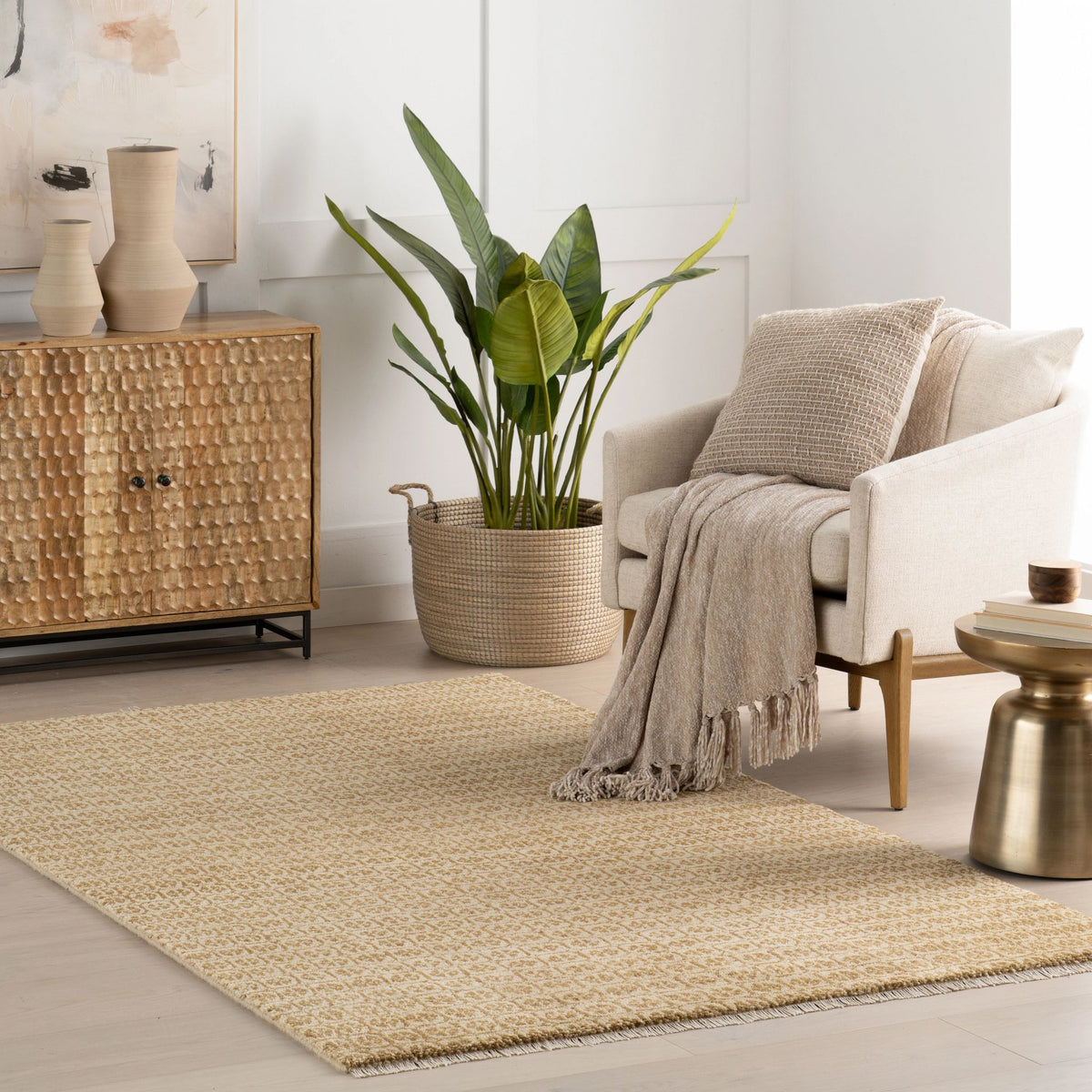 Tullie Hand Knotted Wool Rug
