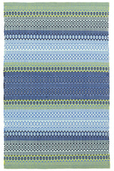 Fiesta Stripe Handwoven Indoor/Outdoor Rug