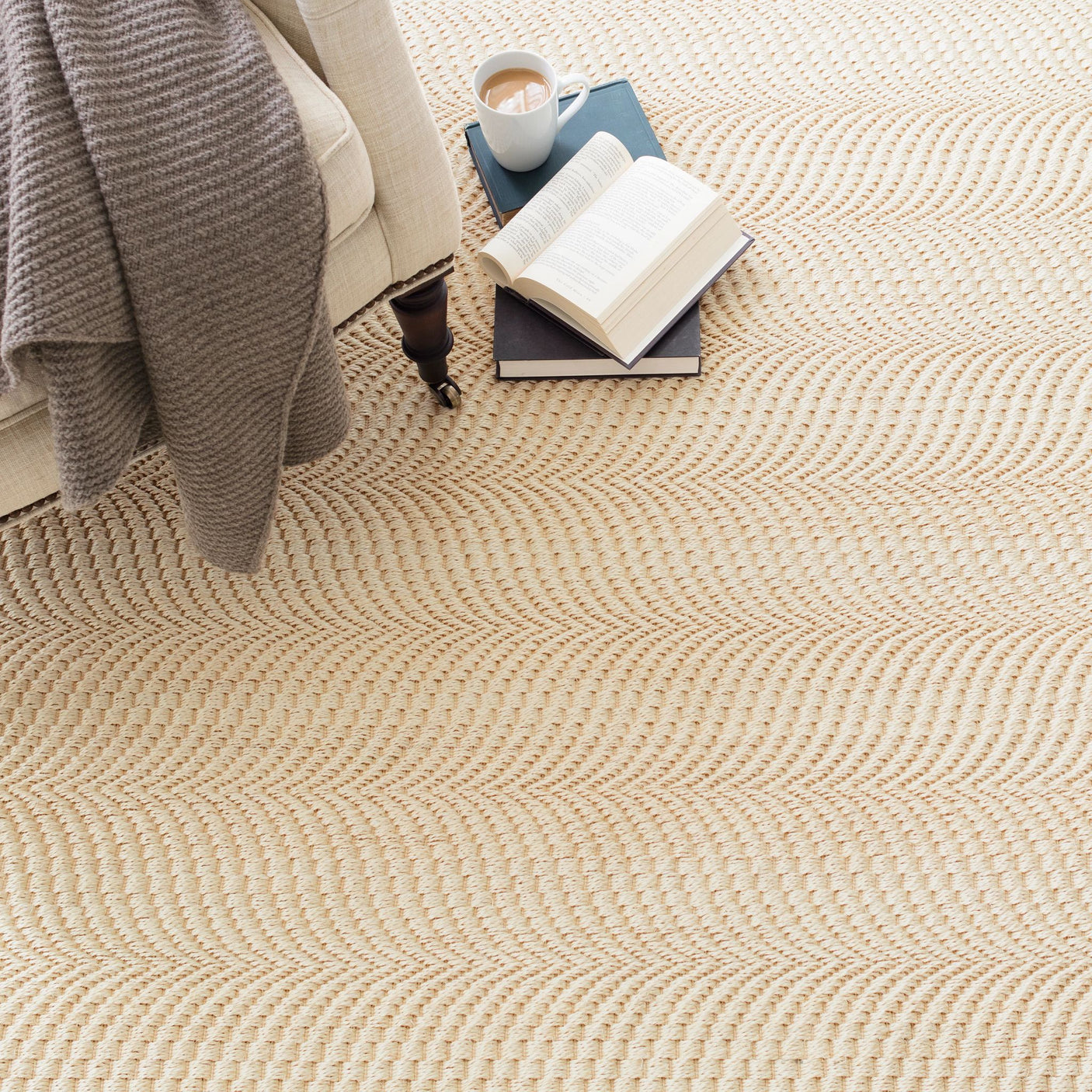 Wave Woven Sisal Rug