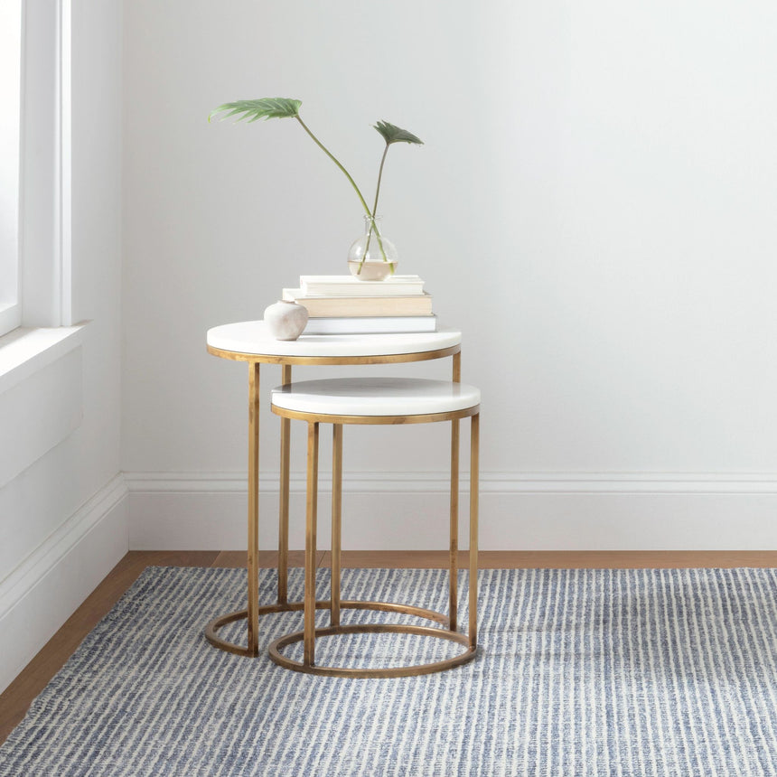 Homer Hand Loom Knotted Wool/Viscose Rug