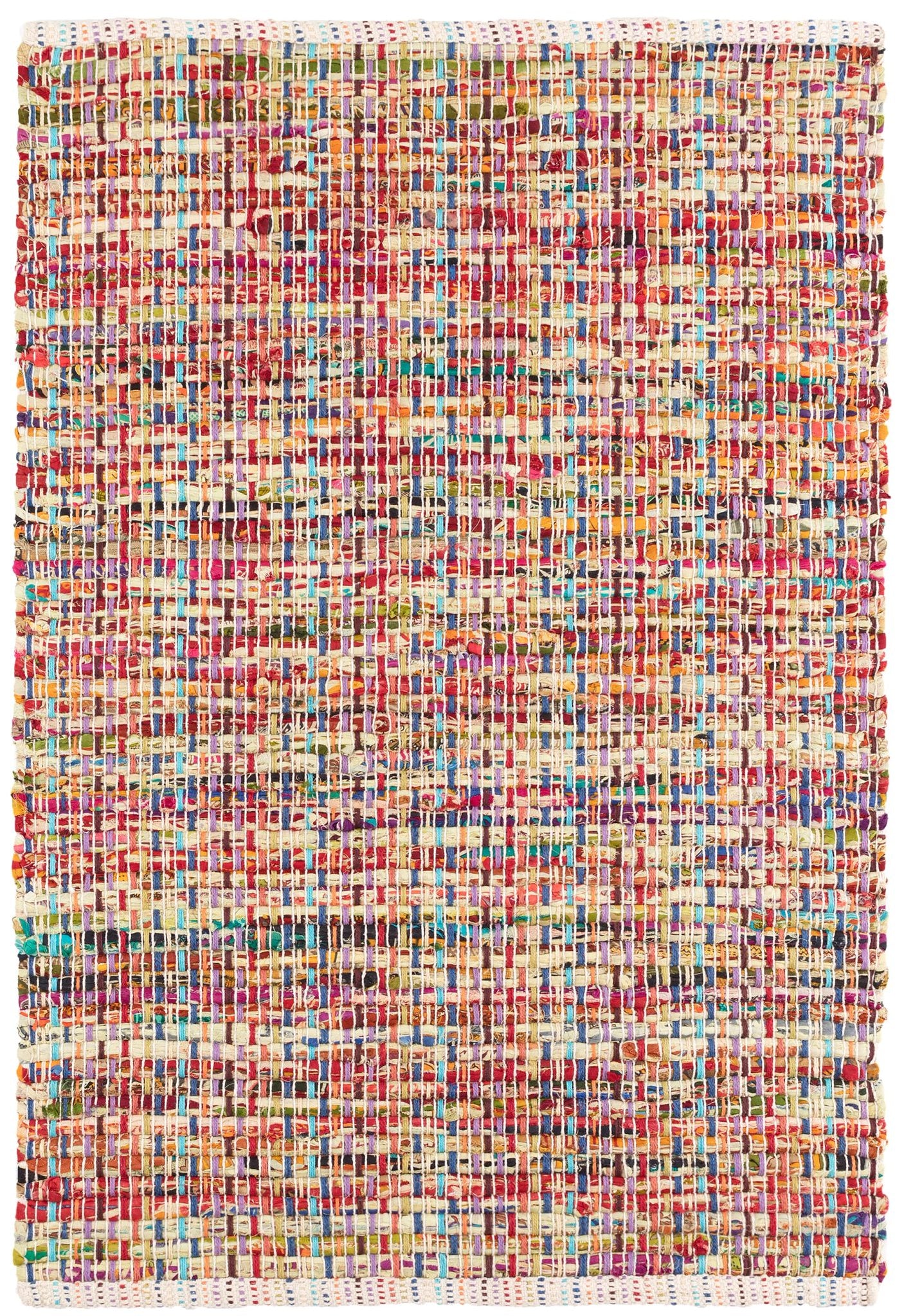 Vista Chindi Handwoven Cotton Rug