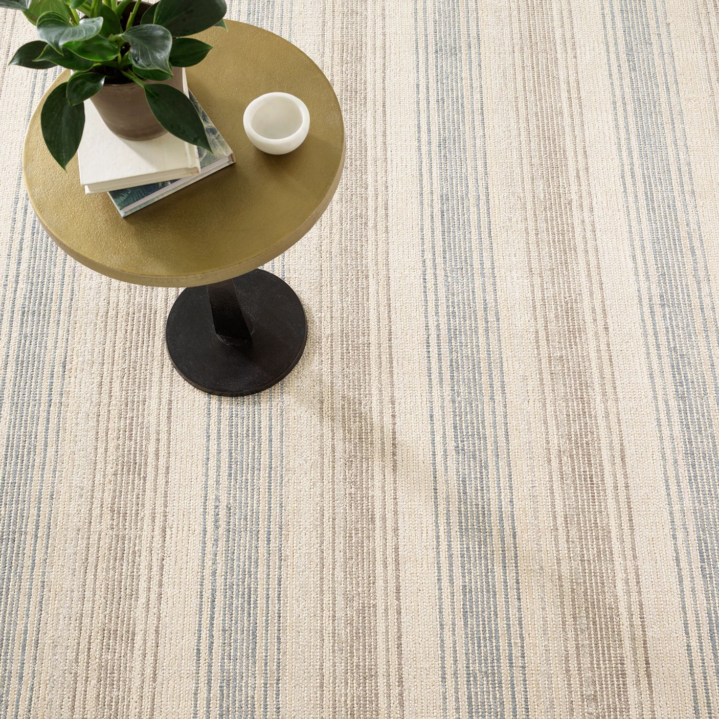 Moonshine Handwoven Cotton/Viscose Rug