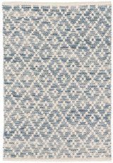 Melange Diamond Handwoven Cotton Rug