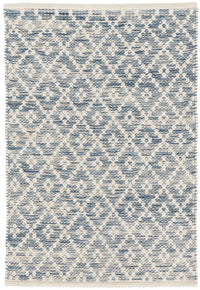 Melange Diamond Handwoven Cotton Rug