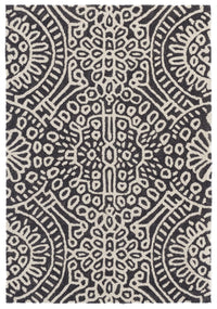 Temple Hand Micro Hooked Wool Rug