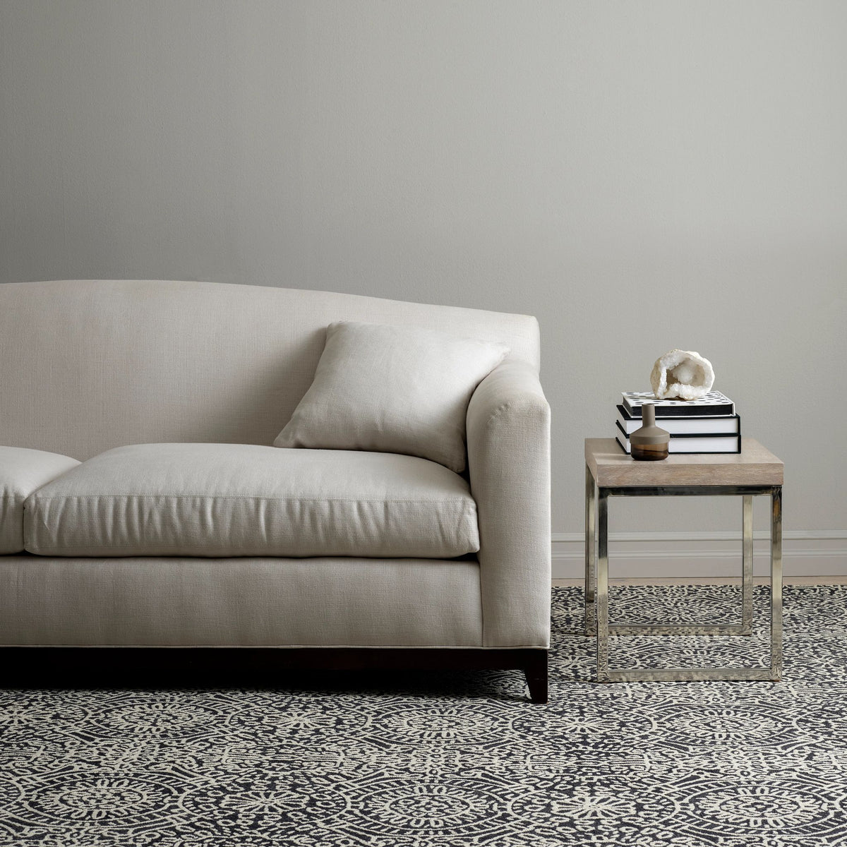 Temple Hand Micro Hooked Wool Rug