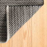 Herringbone Handwoven Cotton Rug