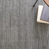 Herringbone Handwoven Cotton Rug