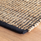 Gridwork Handwoven Jute Rug
