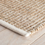Gridwork Handwoven Jute Rug