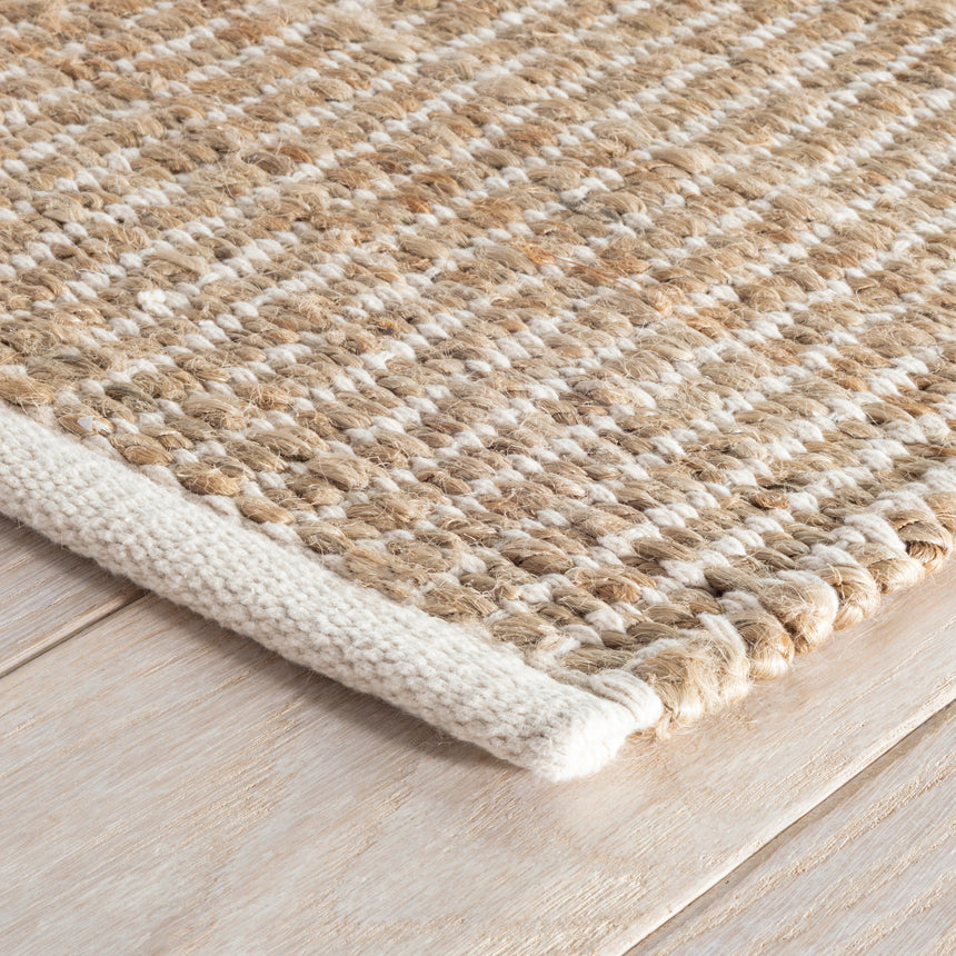 Gridwork Handwoven Jute Rug