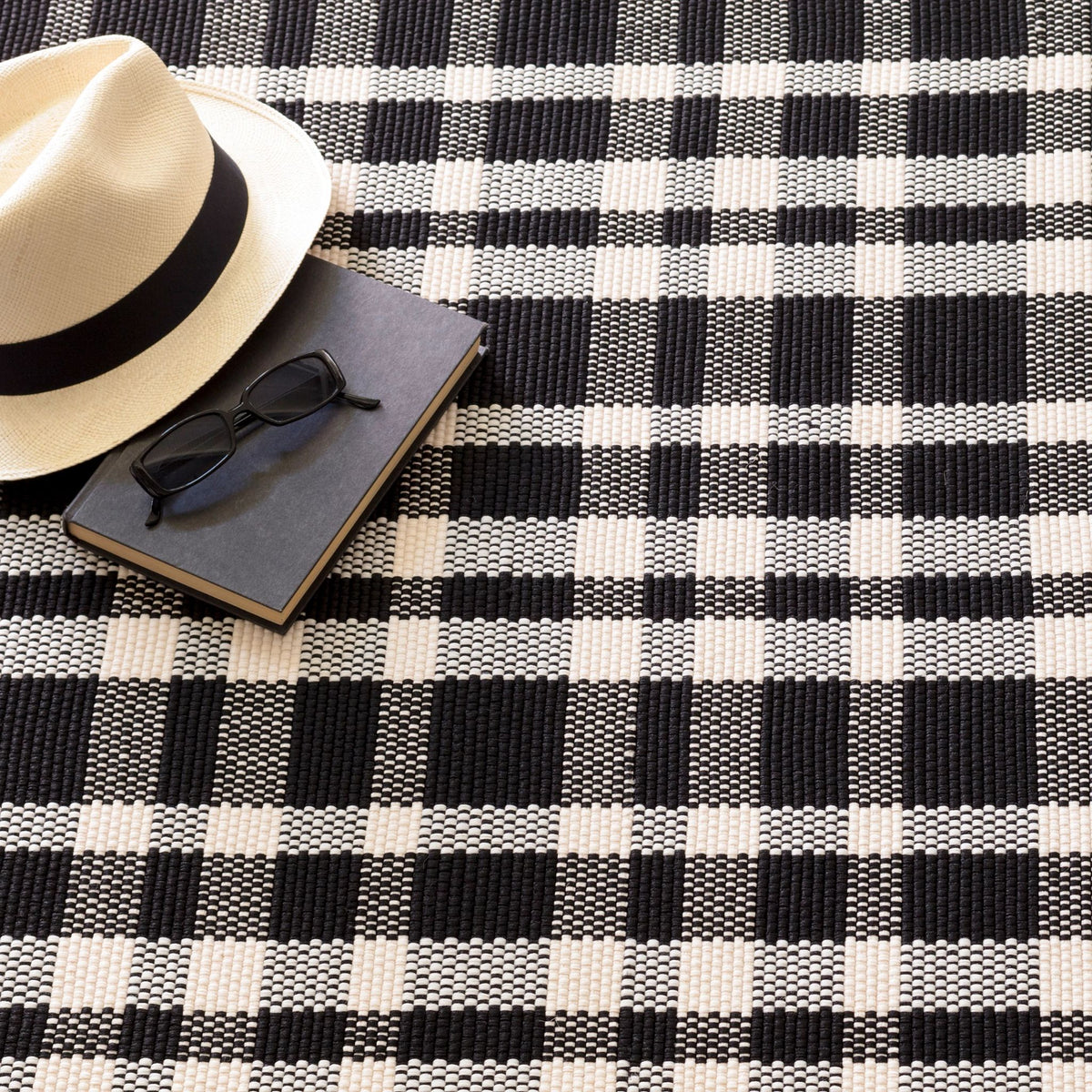 Tattersall Handwoven Indoor/Outdoor Rug