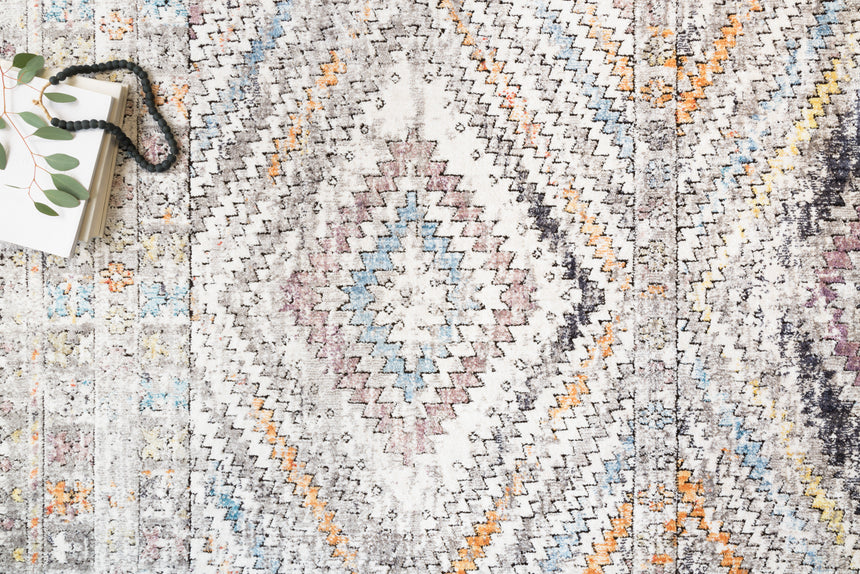 Dante Rug 01 | Ivory / Multi