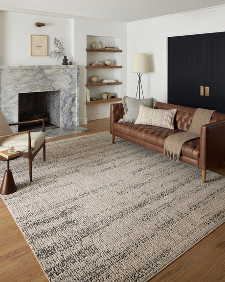 Darby Rug 02 | Oatmeal / Charcoal