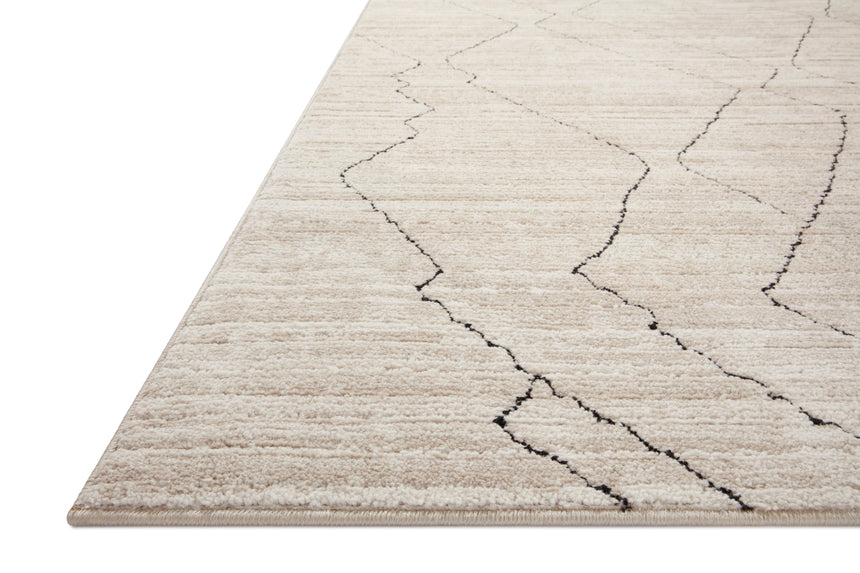 Darby Rug 03 | Sand / Charcoal