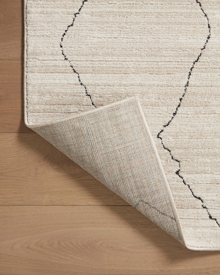 Darby Rug 03 | Sand / Charcoal