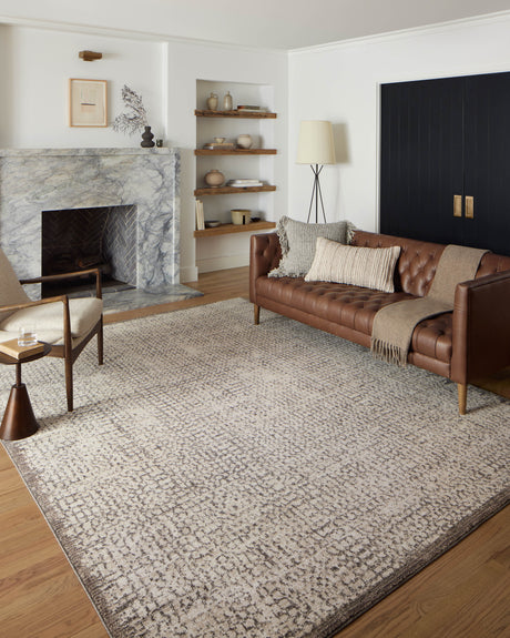Darby Rug 04 | Ivory / Stone