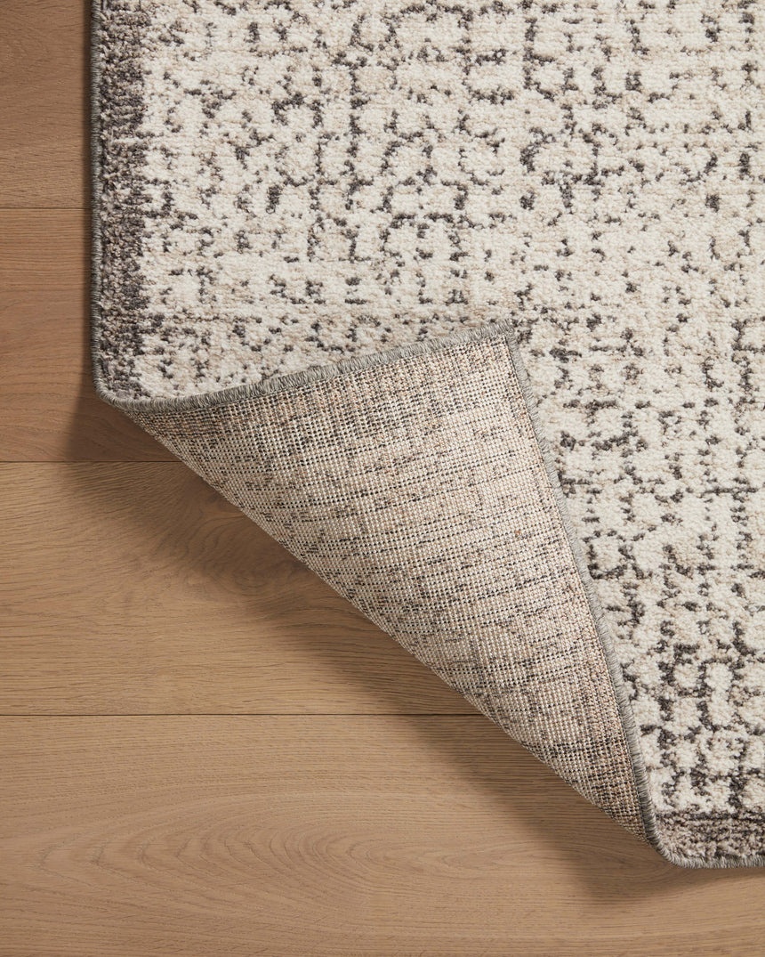Darby Rug 04 | Ivory / Stone