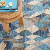 Deer Leap Hand Hooked Wool Rug